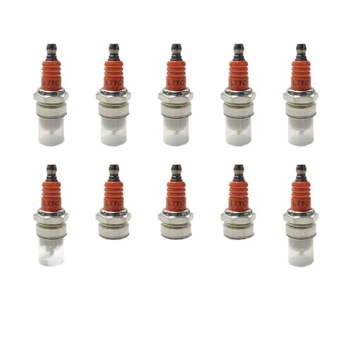 Bougies d'allumage L7TC pour entretien de tronçonneuse deux temps BM6A et CJ7Y
