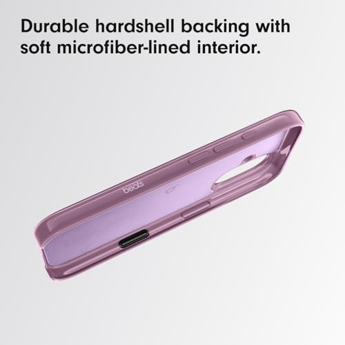 Image of Beats iPhone 16 Pro Case - MagSafe, Scratch-Resistant Protective Cover, Slim Fit, Microfibre Lining - Sunset Purple