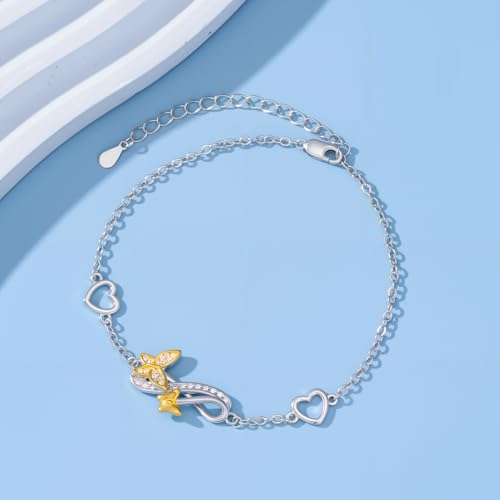 Image of 925 Sterling Silver Layered Ankle Bracelets for Women Jewelry Gifts | 925 Sterling Silver Layered Sea Turtles /Elephant /Wave Anklet Animal Bracelet Summer Ocean Beach Jewelry Gifts for Women