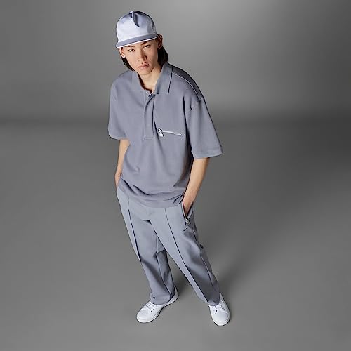 adidas Men's Blue Version Tie-Break Cotton Polo Shirt4