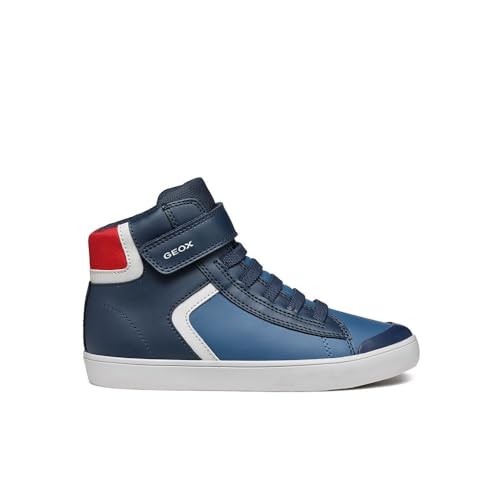 Geox Jungen B Gisli Boy Sneaker, Blau, 27 EU