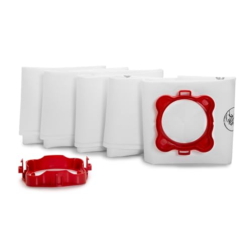 Rowenta Lot de 5 sacs Wonderbag, Compatibles avec les aspirateurs traineaux compacts, Adaptateur breveté universel, Très résistant, Haut pouvoir filtrant...