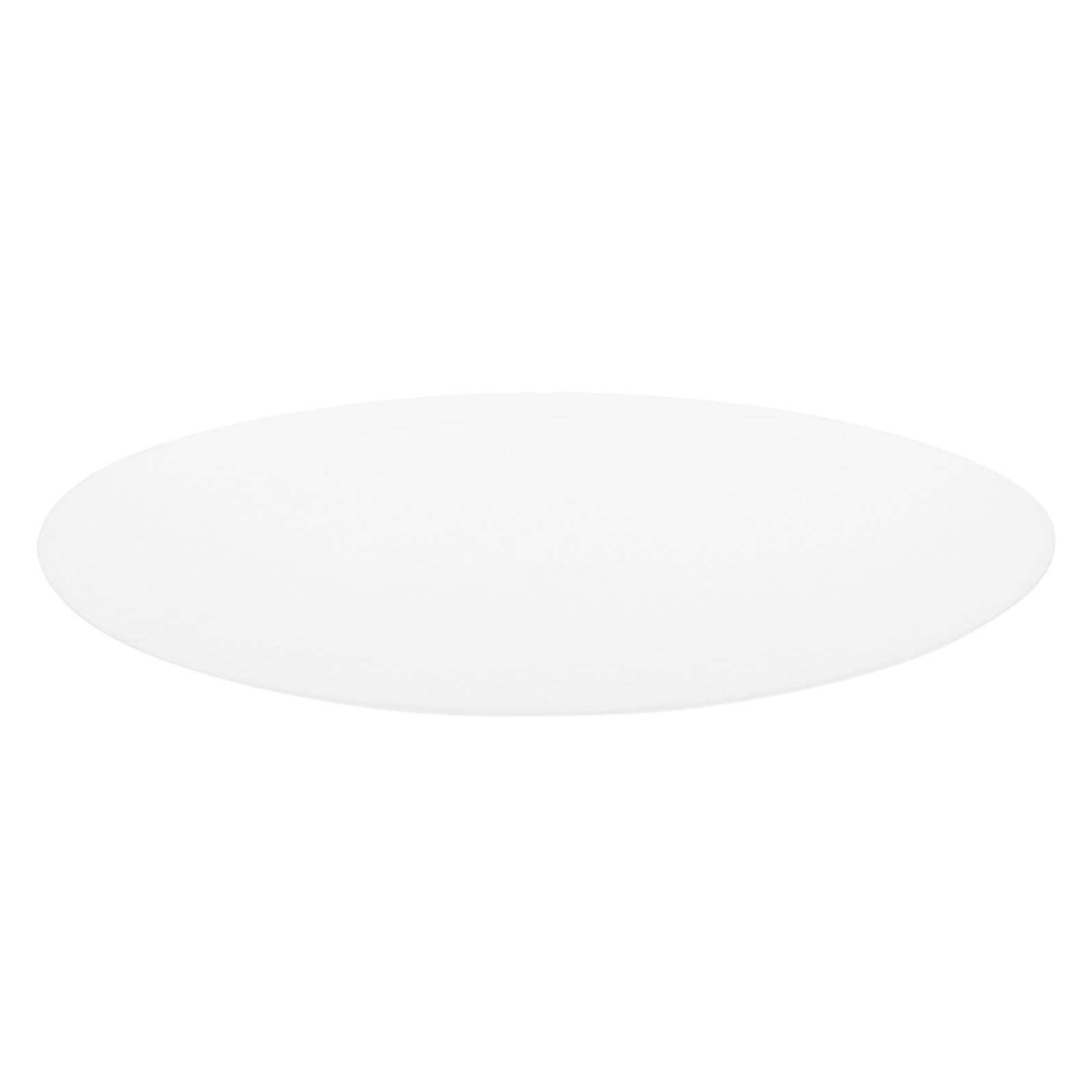 Generic Ceiling Light Cover 39.5cm Diameter Acrylic Diffuser Sheet 1mm Thick White Ceiling Lamp Shade Replacement Panel for LED Fixtures