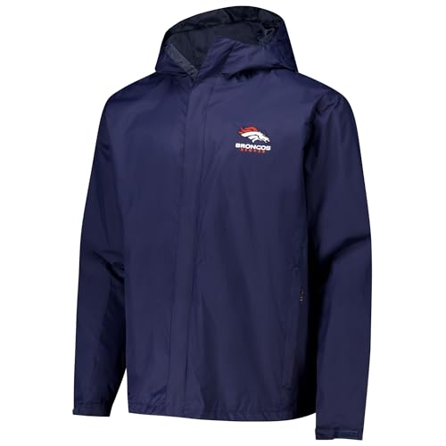 Image of Dunbrooke Men's NFL Tropic Waterproof Packable Full-Zip Hoodie Jacket