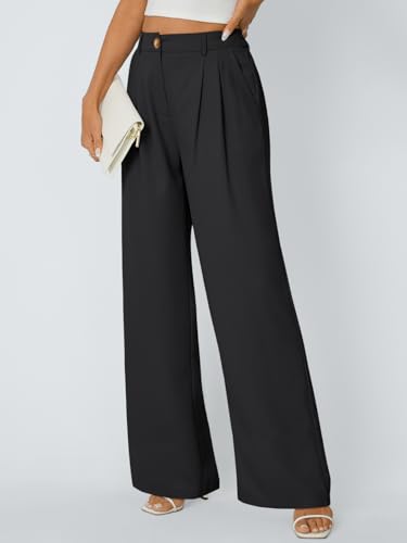 AUTOMET Womens Wide Leg Dress Pants Business Casual Work Outfits3
