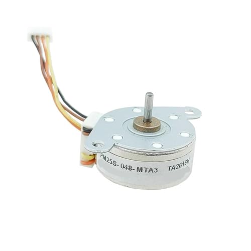 Moteur pas à pas biphasé 7.5° PM25S-048 avec arbre de transmission de 2 mm
