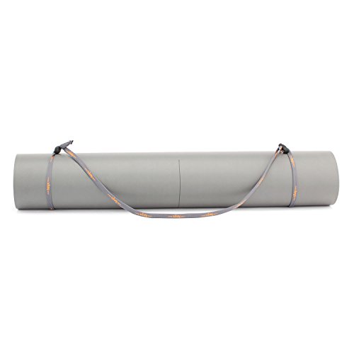 Bodhi | Universal-Yogamatten-Tragegurt | Trageband | Grau | verstellbare Schlaufe | einfach und günstig | Gurt für Yogamatte