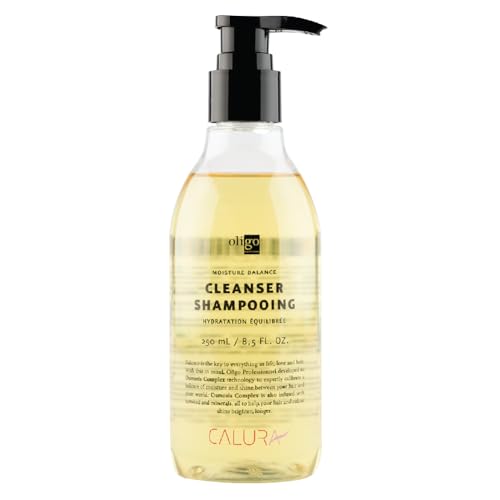 Oligo Professionnel - Calura Moisture Balance Cleanser - Sulfate free shampoo - Vegan - Paraben free - Color safe - Shine - Hydrating formula for dry hair - 8.5oz