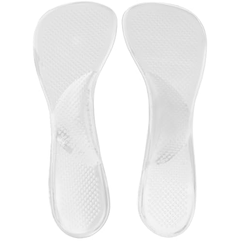 Garneck Gel Einlegesohlen Für Damen High Heels Rutschfeste Silikon Gel Pads Mit Fußgewölbeunterstützung Schmerzlinderung Für Absatzschuhe Und Sandalen