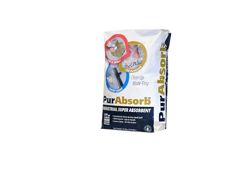 Image of Industrial Super Absorbent 10 lb Bag of Cellulose Oil Absorbent. 100% Organic. 15x's More Absorbent Than Clay Oil Absorbent.