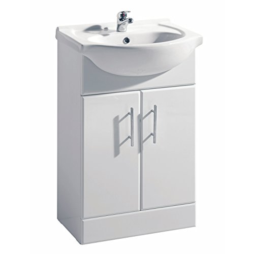 VeeBath Linx Bathroom Vanity Unit with 550mm Basin