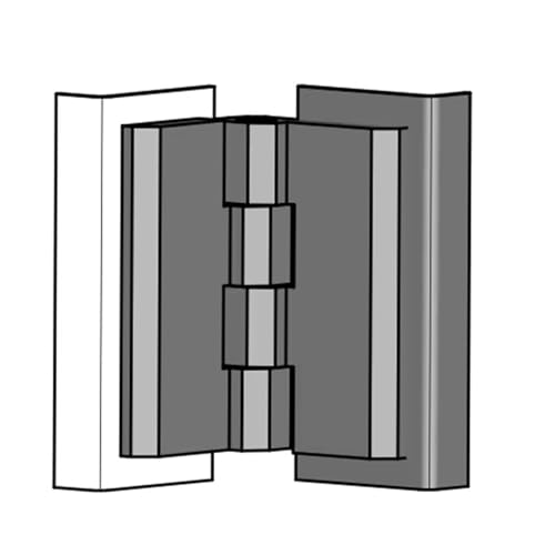 Charnière d'armoire CL226-B pour optimiser les panneaux de commande d'atelier - 5