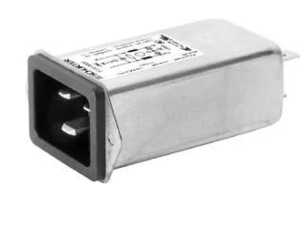 5130.1201, AC Power Entry Modules Screw-ON QC 20A MED Front MNT. X2