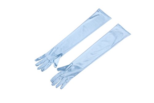 Utopiat Audrey Styled Replica Holly Golightly Satin Opera Gloves For Women | Classic Long Gloves Elbow Length thumb #4