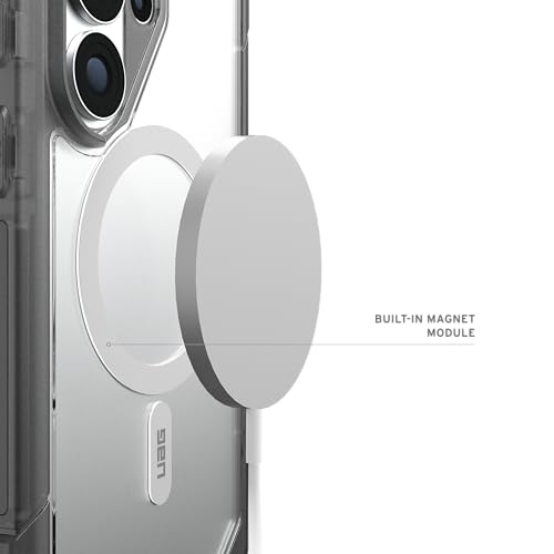 Image of Urban Armor Gear UAG Designed for Galaxy S26 Ultra 5G Case, Trooper - Compatible with Magnetic Charging Slim Transparent Rugged Military Drop Tested Protective Cover - Clear /Ash