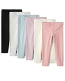 The Children's Place,Baby Girls,and Toddler Assorted Solid Leggings, multipacks,Pink Kiss 6-Pack,3 Years
