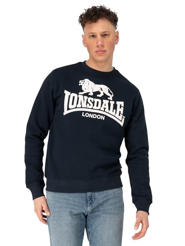 Maillot de survêtement Lonsdale aux finitions soignées bleu marine