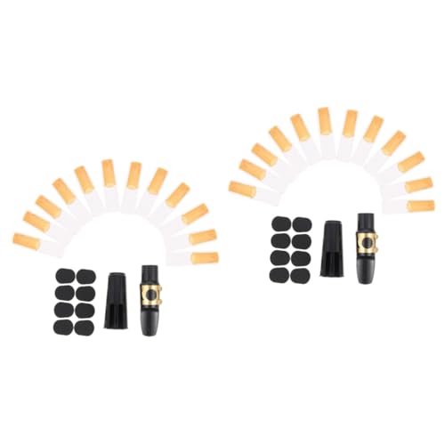 Accessoires pour saxophone et coussinets pour musiciens ifundom - 2 embouts de rechange de bec