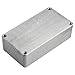Aluminum Project Box Die Cast Enclosure for Electrical Instrument Housing, Silver Metal Tool Case with IP54 Protection, 2mm Thick, Includes Screws(1590B （112x60x31mm）)