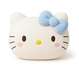 Kawaii Cat Plush Pillow – Soft Cartoon-Style Throw Cushion for Kids & Collectors – Cute Face Plushie for Bed, Sofa, Travel – Decorative Stuffed Toy Gift (Navy Blue)