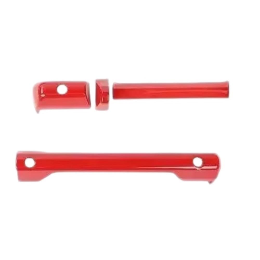 DYOG Car Interior Decoration Cover for Suzuki for Jimny 2019 2020 2021 2022 2023 2024 2025 Car Interior Center Console Copilot Handle Decoration Strip Cover(Red Carbon for LHD)