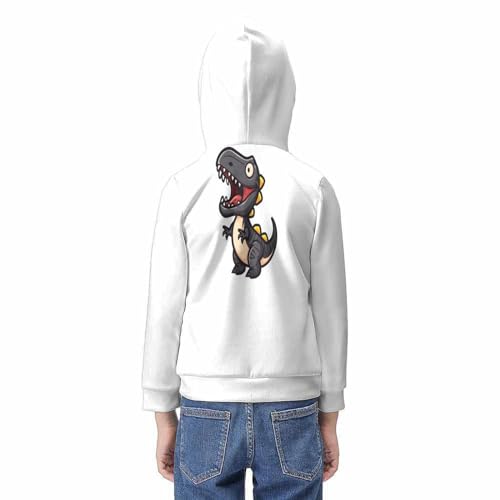 Sweat-shirt 3D dinosaure résistant pour ado de 11 à 13 ans - 6