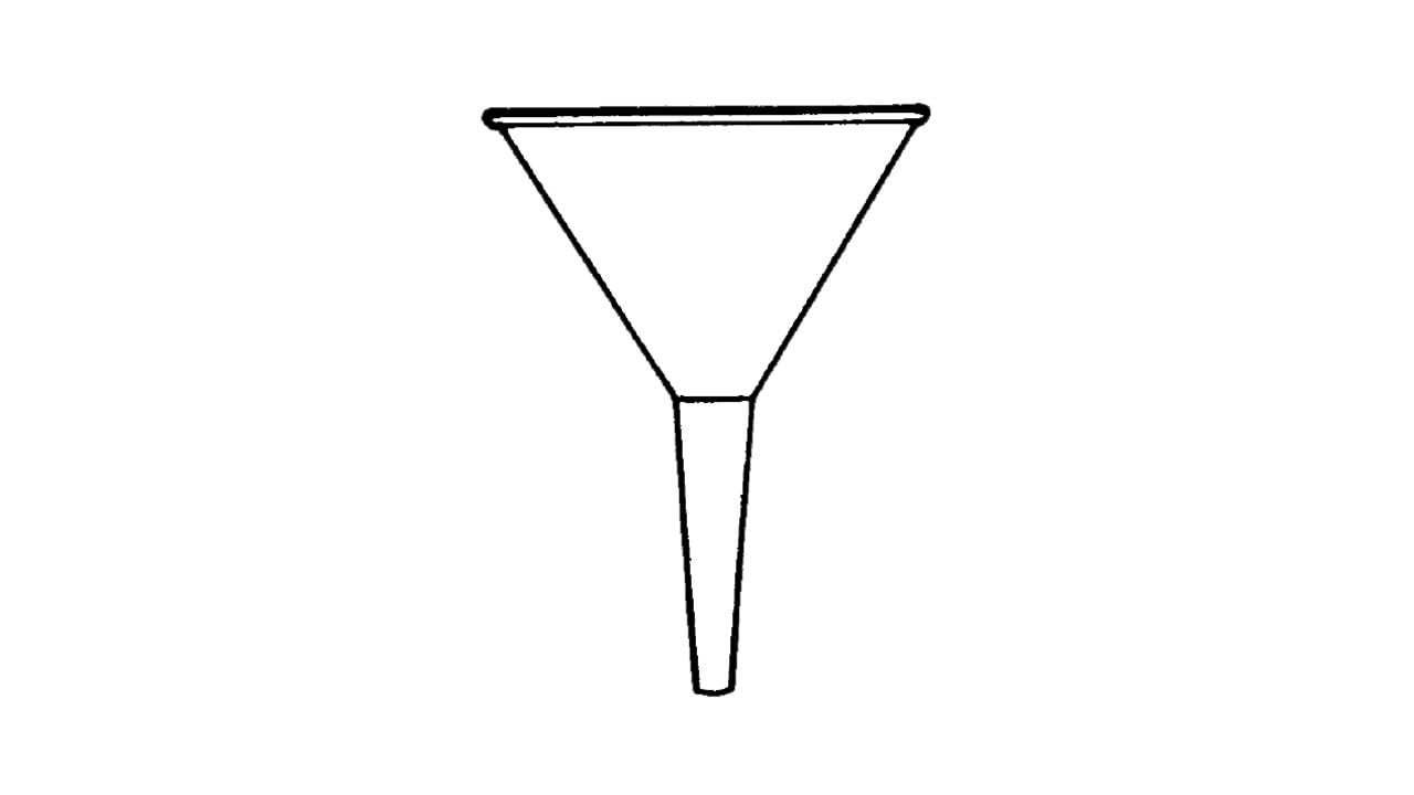 Vitlab Imbuto in polipropilene, trasparente, diametro 75 mm, lunghezza 108 mm