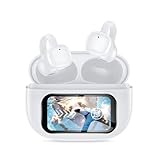 ワイヤレスイヤホン イヤホン bluetooth 最先端Bluetooth5.4技術 Hi-Fi オープンイヤーイヤホン 耳挟み型 耳を塞がない 通話レイ残量表示 高感度タッチボタンスポーツ