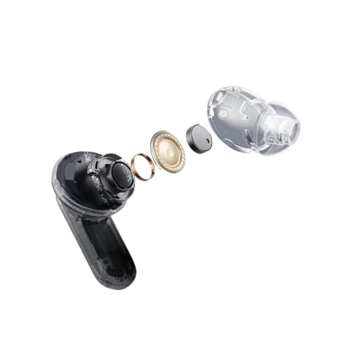 Image of Original Buds Air 7 Pro TWS Earbuds with 53 dB ANC, LHDC, 45Ms Low Latency, 360 Spatial Audio, IP55, BT 5.4, for Realme Android (Red)