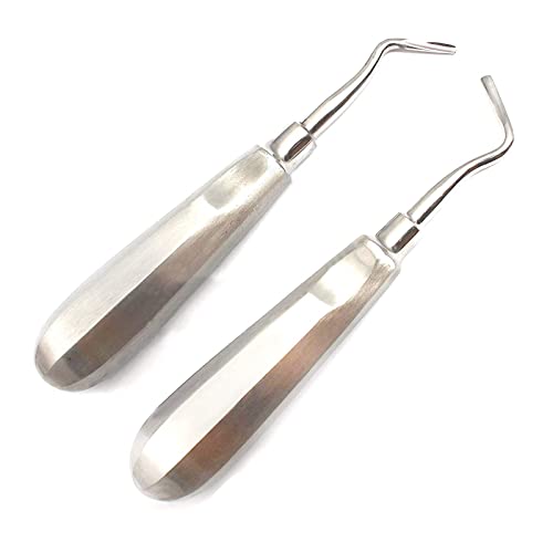 AAProTools Dental APICAL Elevators DEL 302 & 303 Root EXTRACTING Stainless Steel 2 PCS Instruments