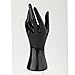 kowaku 2X Mannequin Hand Jewelry Display Holder Ring Holder Multifunctional Hand Model Necklace Decoration for Bangle Glove Photograph Props, Black
