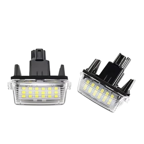 Luz LED matrícula para Toyota Verso 2009-2015 bombillas traseras homologadas