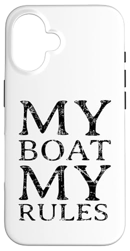 MY BOAT MY RULES (���B���e�[�W�u���b�N) �{�[�g&�Z�C�� �X�}�z�P�[�X iPhone 16 �p