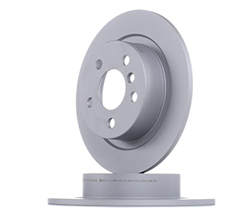 Bosch BD2413 Discos de freno, certificación ECE-R90, 1 juego de 2 discos