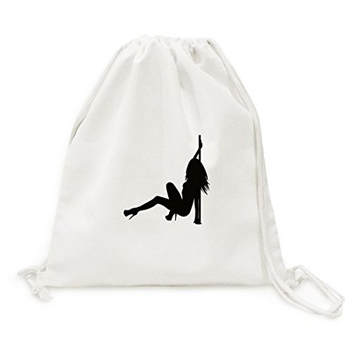 Sac de rangement danse et voyage en toile souple pour adultes