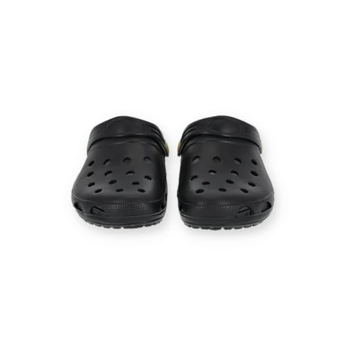 Borussia Dortmund BVB Clogs schwarz, Gartenschuhe Logo Klassisch, 44/45 EU