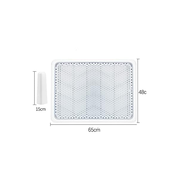 KunFort Dog Large Tray Potty,Female/Male Puppy Traning Toilet,Alternative Dog Pee Trainer Pad, Indoor/Outdoor Restroom,Easy Clean KunFort Dog Large Tray Potty,Female/Male Puppy Traning Toilet,Alternative Dog Pee Trainer Pad, Indoor/Outdoor Restroom,Easy Clean