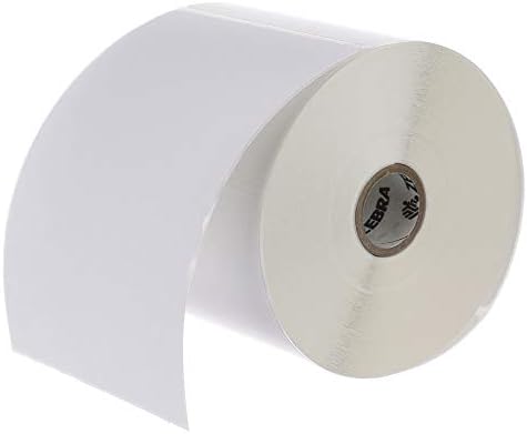 ZEBRA 4 x 6 in Direct Thermal Paper Labels Z-Perform 2000D Permanent Adhesive Shipping Labels 1 in Core 6 rolls 10031643SP image 2