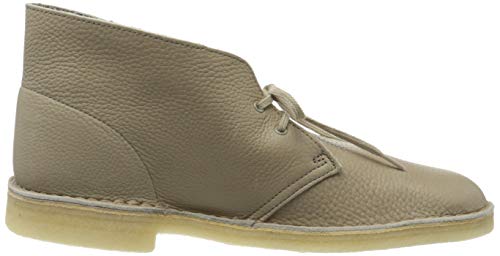 Image of CLARKS Men's Desert Boot Chukka Boot, Black Leather, 13 M US