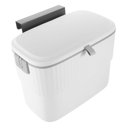 Poubelle murale de salle de bain et cuisine pour plan de travail propre