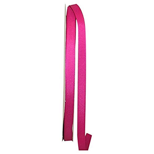 Reliant Ribbon 4900-963-15C Grosgrain Style Ribbon, 3/8 Inch X 100 Yards, Azalea