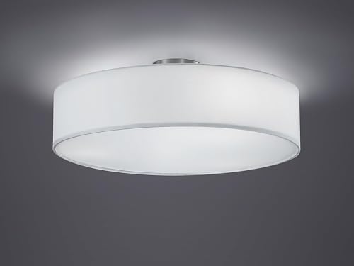 Rotonda lampada da soffitto con paralume in