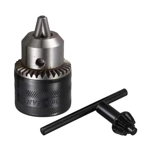 Sharplace Mandrin de perçage 1.5-13mm, entraînement à Changement Rapide, mandrin de perçage à alésage Conique B16, mandrin de perçage à Trou Conique léger B16