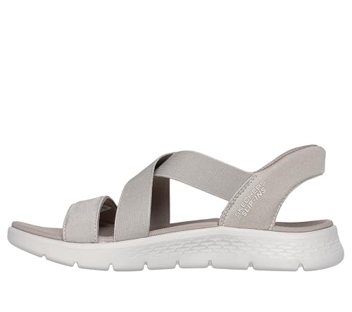 Image of Skechers Women's Go Walk Flex Sandal - Glimmer Up Hands Free Slip-ins