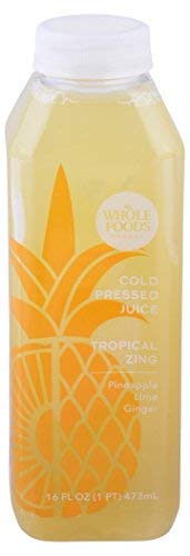 Whole Foods Market Pineapple Lime Ginger Juice, 16 fl oz