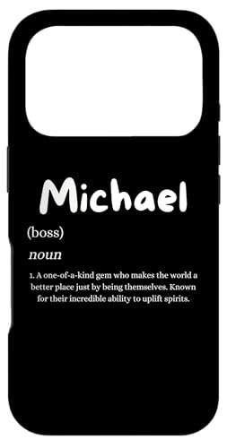 Michael Definition ���O����J�X�^���R�X�`���[�� �}�C�N�p �X�}�z�P�[�X iPhone 17 Pro �p