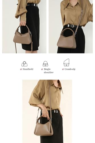 Vegan Leather Evening Clutch Handbag Purse Soft Dumpling Shoulder Bag for Women PU Evening Purse Handbag - Image 6