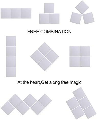 Miniatura 7 de Azulejos de espejo de pared para niños, espejo acrílico irrompible seguro para bebé, plexiglás de plástico en la caravana, calcomanías de pared de