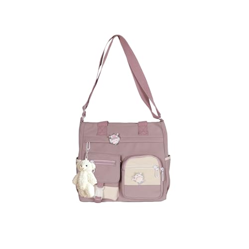Sac de messager nylon pourpre pour ne plus encombrer vos poches au quotidien