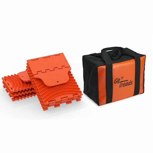 GoTreads Regular Pair - Orange Plus Carrying Case